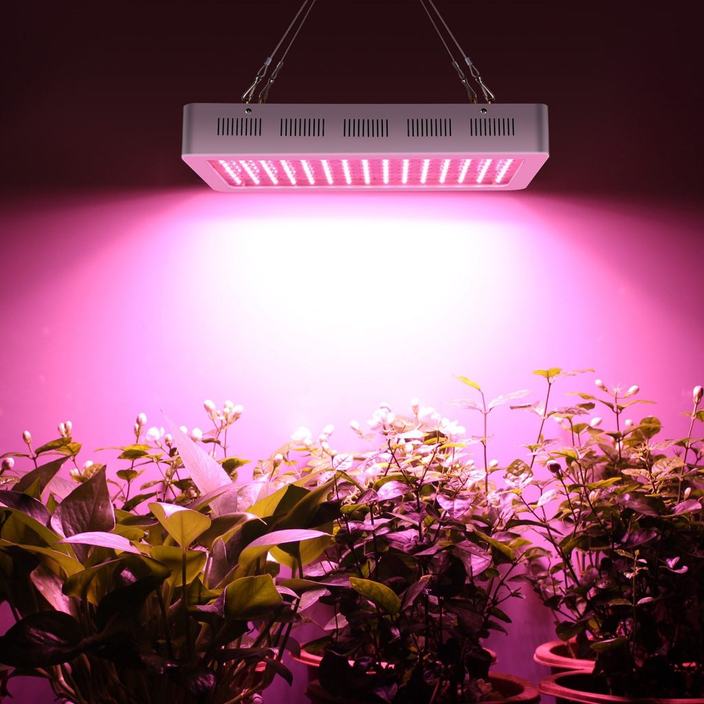 Lampe de culture avec support et clip, 420LED pour plantes d'intérieur